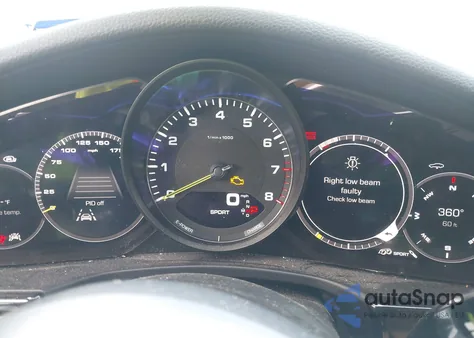 2018 Porsche Panamera E-Hybrid 4 z USA, uszkodzony, nr VIN WP0AE2A73JL128262